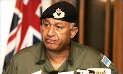 Interim Prime Minister of Fiji Commodore Frank Bainimarama