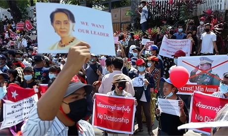 myanmar step back