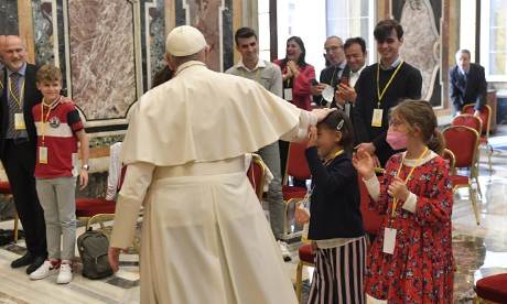 Pope Francis protect children