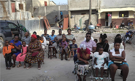 Haiti quake-damaged churches