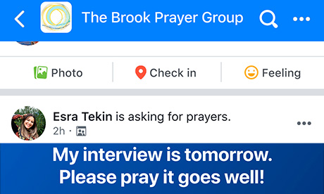 facebook prayer