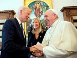 Francis and Biden meet