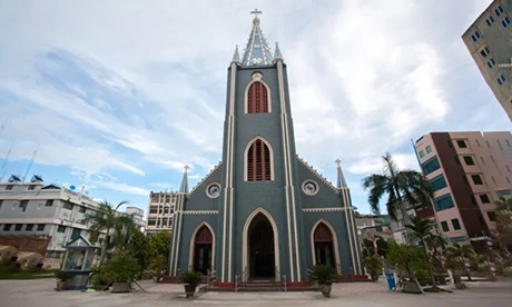 Myanmar Catholic cathedral