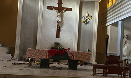 infants among worshippers killed