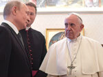 francis and putin