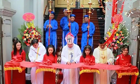 New churches in northern Vietnam