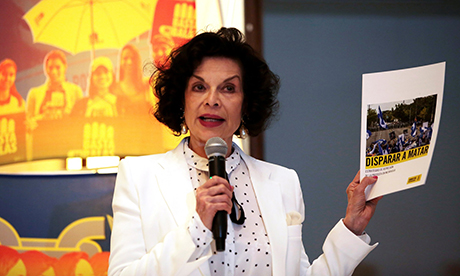 Bianca Jagger Nicaragua