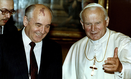 Gorbachev St John Paul appreciation