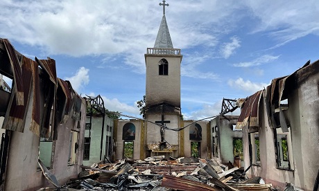 Myanmar's burning