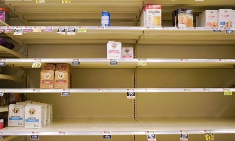 wheat flour shortage