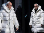 pope in a coat