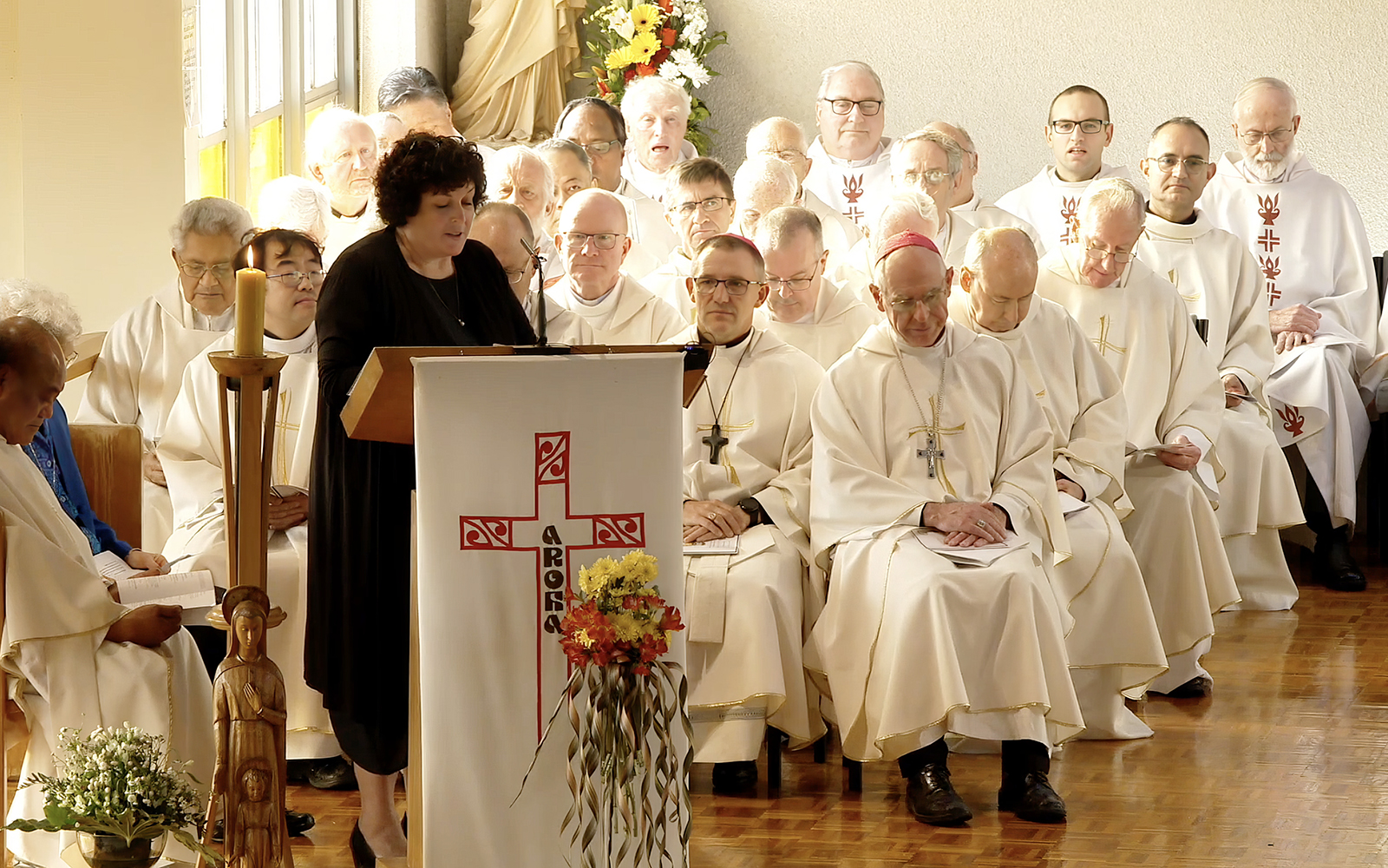 Greeting the Archbishop - Kathryn Miles