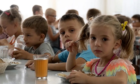 Ukranian children