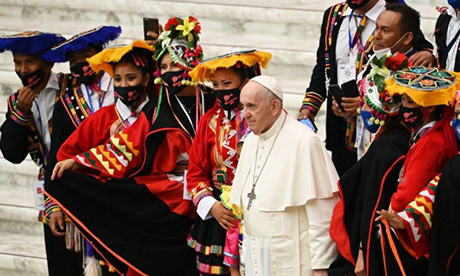 Peruvian villagers