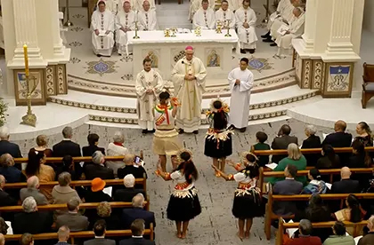 cathedral reopening preparation of gifts