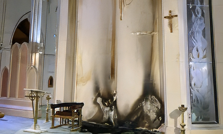 palmerston holy spirit cathedral fire