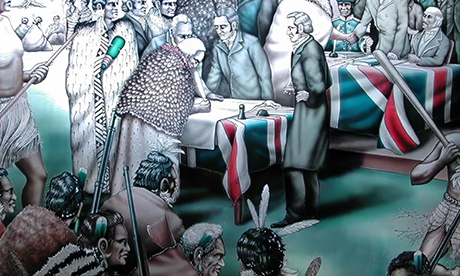 signing of treaty of waitangi